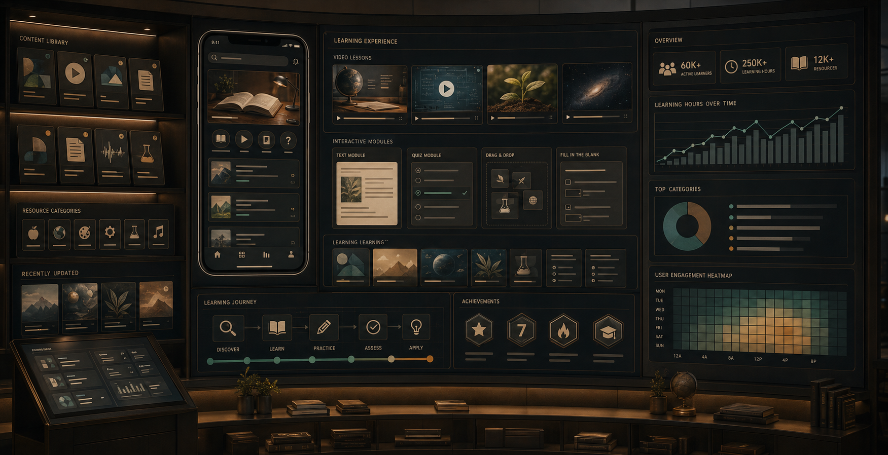 Teacher Resource Mobile Platform project visual