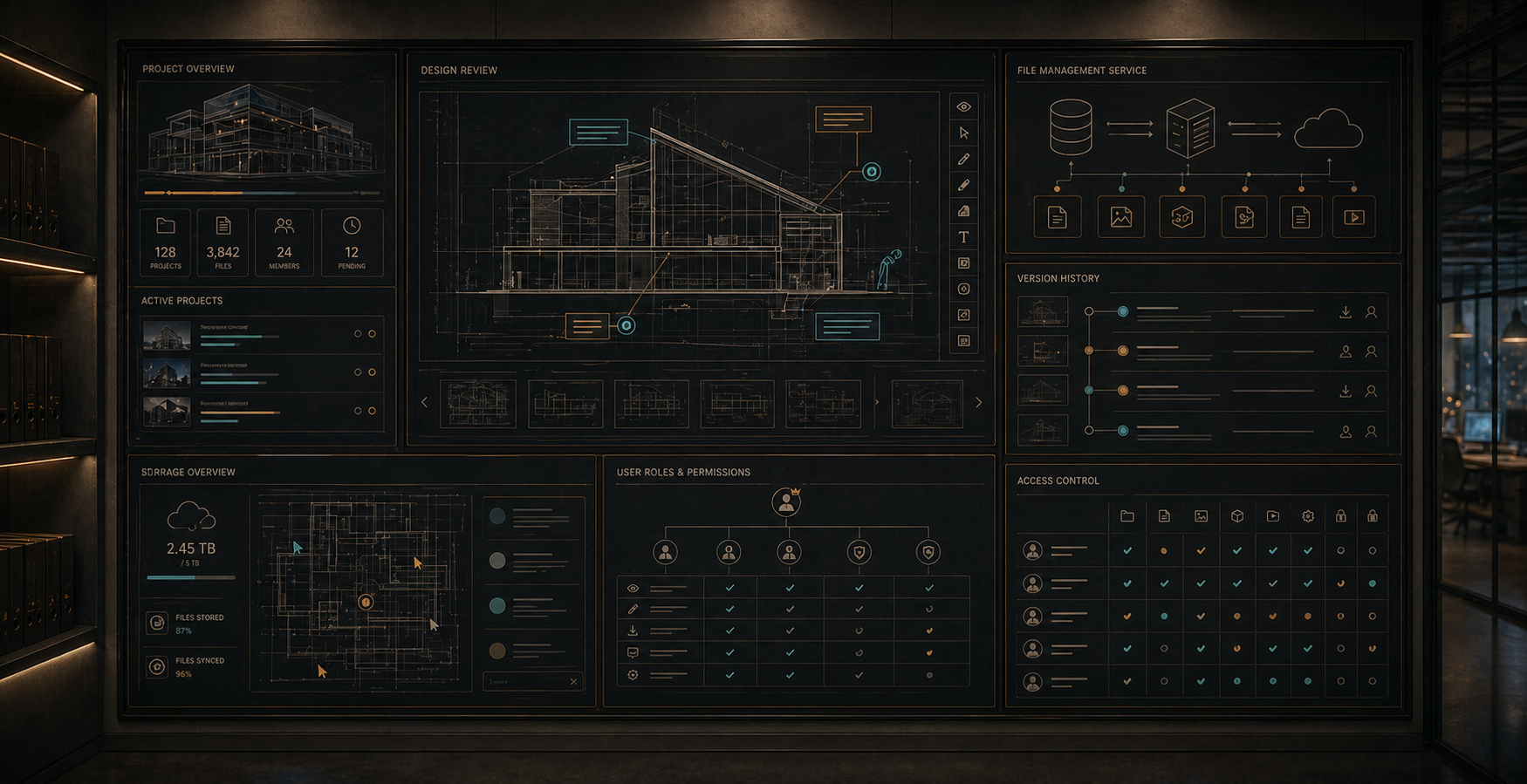 Architecture Project Management Platform project visual