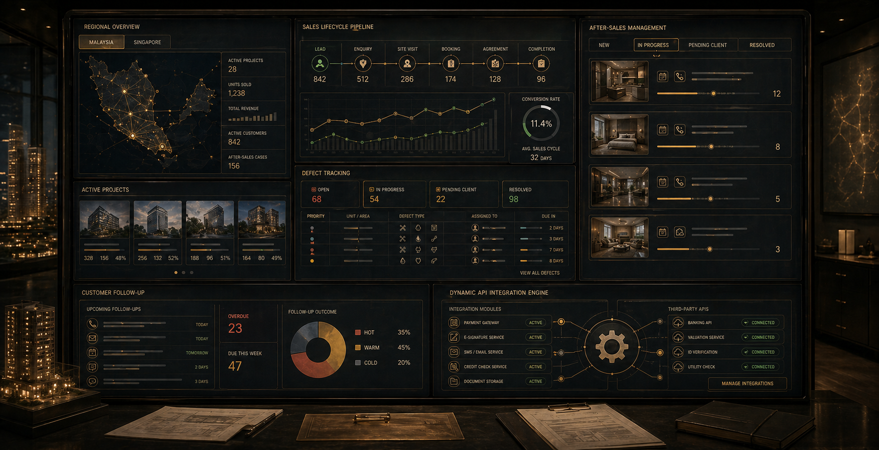 Regional Property Sales Management project visual